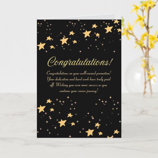 GRATULATIONSKARTE KARTE (Gelbe Blume)