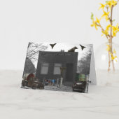 Gratulationskarte "Material World" Karte (Gelbe Blume)