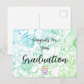 Gratulationskarte Postkarte (Vorne/Hinten)