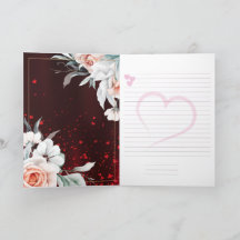 Gratulationskarte zum 10. Hochzeitstag Gold