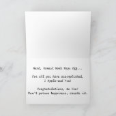 Gratulatorkarte "Apple" Karte (Innenseite)