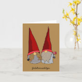 Gratulerer med dagen, norwegisches Glück Geburtsta Karte (Gelbe Blume)