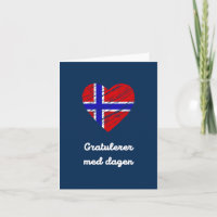 Gratulerer med dagen, norwegisches Glück Geburtsta