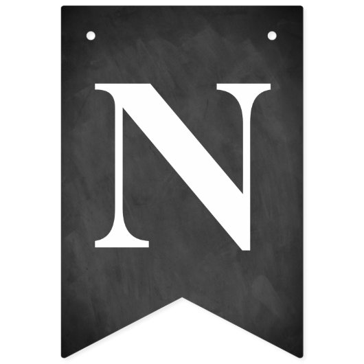 GRATULIERBARE GRATULIERUNGEN! Simuliertes Chalkboa Wimpelkette (Dritte Fahne)