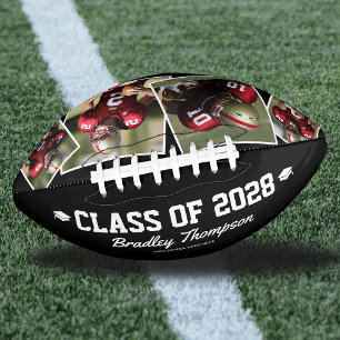 Gratuliere Absolvent Personalisiertes Foto Footbal Football