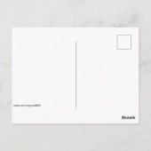 Gratuliere! Feier Postkarte (Rückseite)