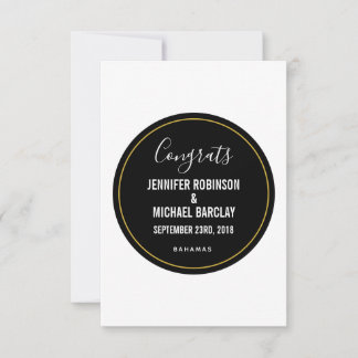 Gratuliere Hochzeitsvorlage Ankündigung