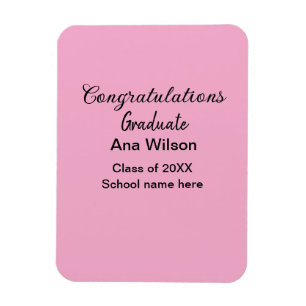 gratulieren Absolventen hinzufügen Namen Jahr Schu Magnet