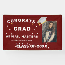 gratulieren grad stars Foto Party-Banner