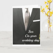 GRATULIERUNGEN AN IHREM WOHNTAG **SON** KARTE (Gelbe Blume)