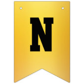 ☆ GRATULIERUNGEN für den benutzerdefinierten Banne Wimpelkette (Dritte Fahne)