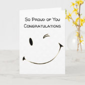 ***GRATULIERUNGEN** GRADUATE KARTE (Gelbe Blume)