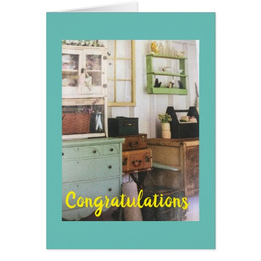 GRATULIERUNGEN *NEUER HOMEOWNER* (Vorne)