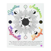 Gratus Aeternum Metal Altar Plattform und Wall Art