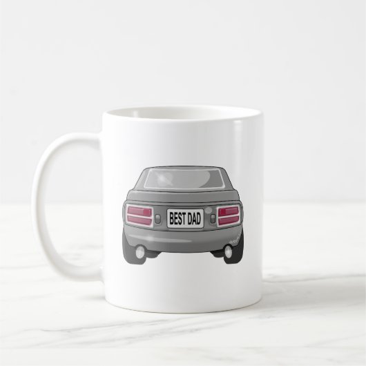 Grau 1976 Datsuns 280Z Kaffeetasse (Links)