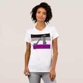 Grau-A-Shirt T-Shirt (Vorne ganz)