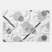 "Grau Abstrakt" Küchentücher (Horizontal)