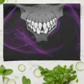 Grau Alien Kitchen Towel Küchentuch (Gefaltet)