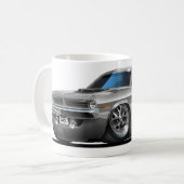 Grau-Auto 1970 Plymouths Cuda Kaffeetasse (Vorderseite Links)