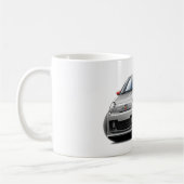 Grau-Auto Fiats 500 Abarth Kaffeetasse (Links)