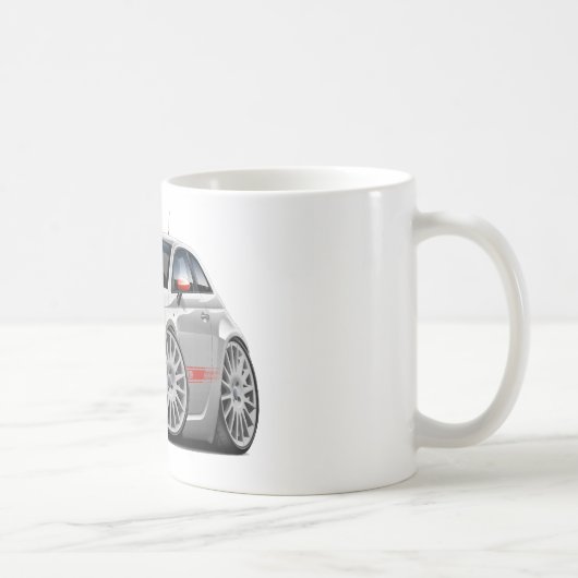 Grau-Auto Fiats 500 Abarth Kaffeetasse (Rechts)