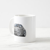 Grau-Auto Fiats 500 Kaffeetasse (Vorderseite Links)