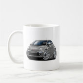 Grau-Auto Fiats 500 Kaffeetasse (Links)