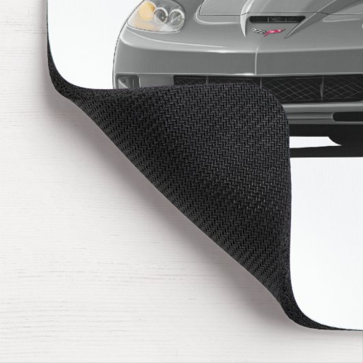 Grau-Auto Korvette ZR1 Mousepad (Ecke)