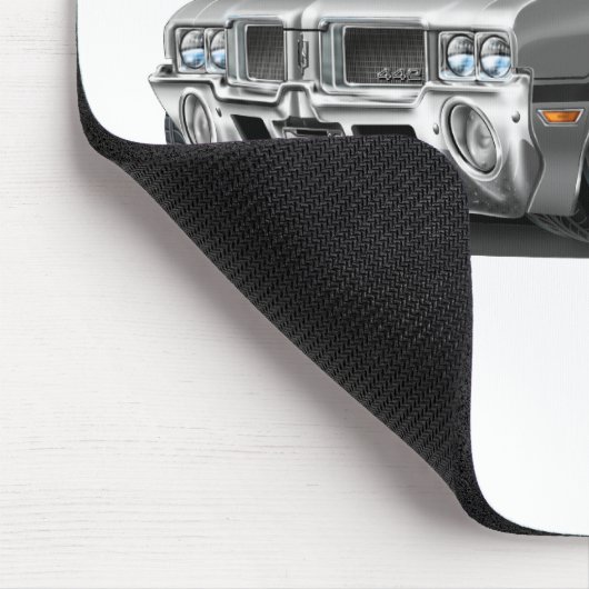 Grau-Auto Olds Macheten-442 Mousepad (Ecke)