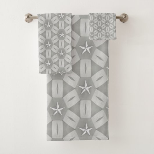 Grau Badezimmer Handtuch Sets (Insitu)