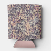 grau, beige geometrisch dosenkühler (Rückseite)