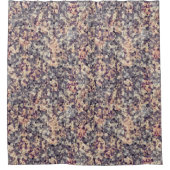 grau, beige geometrisch duschvorhang (Vorderseite)