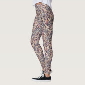 grau, beige geometrisch leggings (Links)