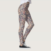 grau, beige geometrisch leggings (Rechts)