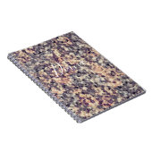 grau, beige geometrisch notizblock (Rechte Seite)