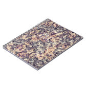 grau, beige geometrisch notizblock (Linke Seite)