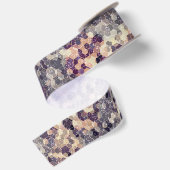 grau, beige geometrisch satinband (Rückseite)