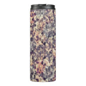 grau, beige geometrisch thermosbecher (Rückseite)