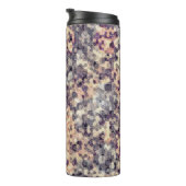 grau, beige geometrisch thermosbecher (Nach rechts gedreht)