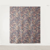 grau, beige geometrisch wandteppich (Vorderseite)