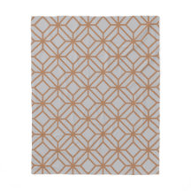 Grau Beige Square Retro Geometric Modern Pattern