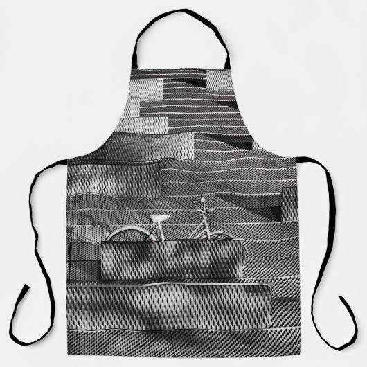 GRAU BICYCLE SCHÜRZE (Vorderseite)