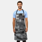 GRAU BICYCLE SCHÜRZE (Getragen)