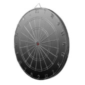 Grau bis schwarz Gradient Dartboard Dartscheibe (Vorderseite rechts)