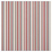 Grau-, Bisque-, Rot- und Dunkelgrau-Streifen Stoff (Muster)