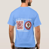 Grau-Blau T-Shirt (Rückseite)