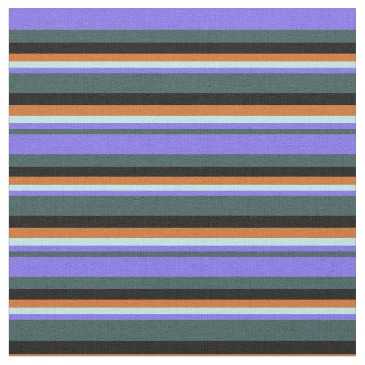 Grau, Blau, Türkis, Schokolade und Schwarz Stoff (Nahaufnahme)