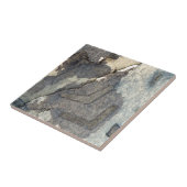 grau-blaues Hintergrund-Aquarell 2 Fliese (Seite)