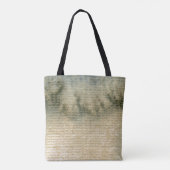 grau-blaues Hintergrund-Aquarell 6 Tasche (Rückseite)