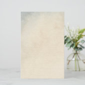 grau-blaues Hintergrund-Aquarell 7 Briefpapier (Stehend Vorderseite)